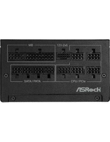 FUENTE ALIMENTACION ASROCK SL-650G,PSU,650W,80 PLUS GOLD,135MM,MODULAR,PCI-E 5.1 (12+4pin)x1,PCI-E (6+2 pin)x3,SATA (5 pin)x9