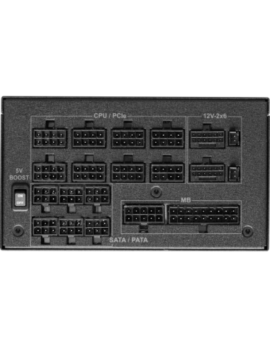 Asrock Taichi TC-1650T unidad de fuente de alimentación 1650 W 20+4 pin ATX ATX Negro