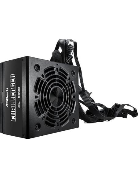 FUENTE ALIMENTACION ASROCK CL-550B,PSU,550W,80 PLUS BRONZE,120MM,ACTIVE PFC,PCI-E (6+2 pin)x4,SATA (5 pin)x4