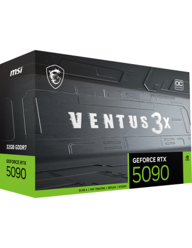 MSI VENTUS GEFORCE RTX 5090 32G 3X OC tarjeta gráfica NVIDIA 32 GB GDDR7