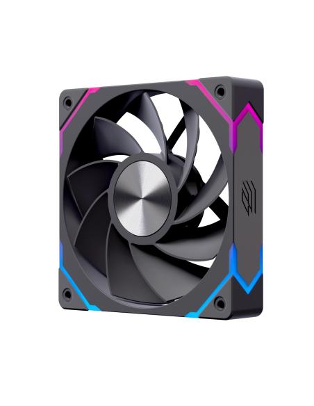 VENTILADOR CAJA ADICIONAL EINAREX EX12CI ARGB EXFN-12CS21-B NEGRO 120MM INVERTIDO
