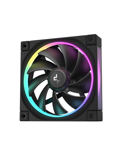 VENTILADOR CAJA ADICIONAL 12X12 DEEPCOOL FL12 ARGB NEGRO R-FL12-BKAPN1-G