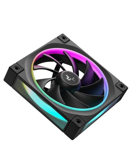 VENTILADOR CAJA ADICIONAL 12X12 DEEPCOOL FL12 ARGB NEGRO R-FL12-BKAPN1-G