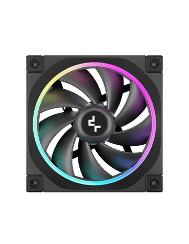 VENTILADOR CAJA ADICIONAL 12X12 DEEPCOOL FL12 ARGB NEGRO R-FL12-BKAPN1-G