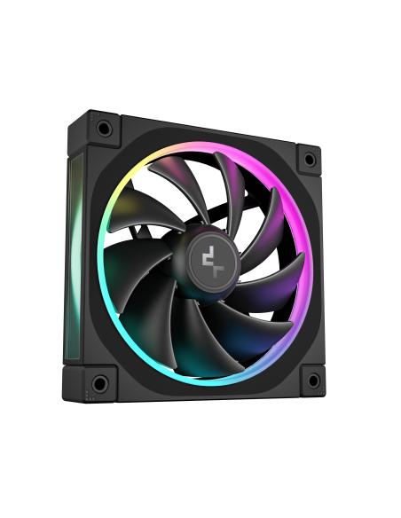 VENTILADOR CAJA ADICIONAL 12X12 DEEPCOOL FL12 ARGB NEGRO R-FL12-BKAPN1-G