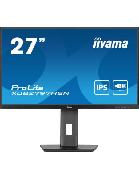 MONITOR IIYAMA USB-C, LAN, DP-OUT (DOCK), 300CD