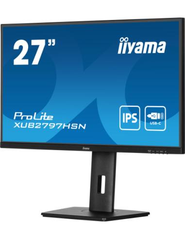 MONITOR IIYAMA USB-C, LAN, DP-OUT (DOCK), 300CD