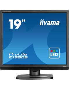 MONITOR IIYAMA 5:4, 48,3CM (19''), 1280X1024 PÍXELES, 5MS, LUMINOSIDAD: 250CD, ÁNGULO VISUAL: 170/160° (H/V), CONTRASTE: 1000:1,