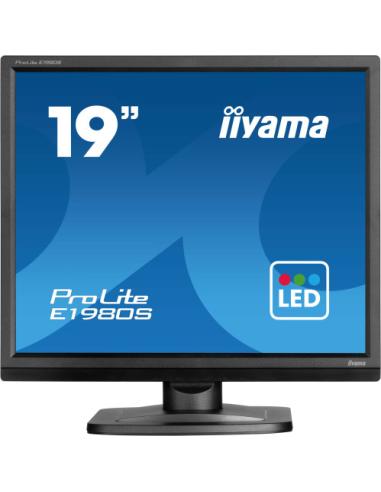 MONITOR IIYAMA 5:4, 48,3CM (19''), 1280X1024 PÍXELES, 5MS, LUMINOSIDAD: 250CD, ÁNGULO VISUAL: 170/160° (H/V), CONTRASTE: 1000:1,