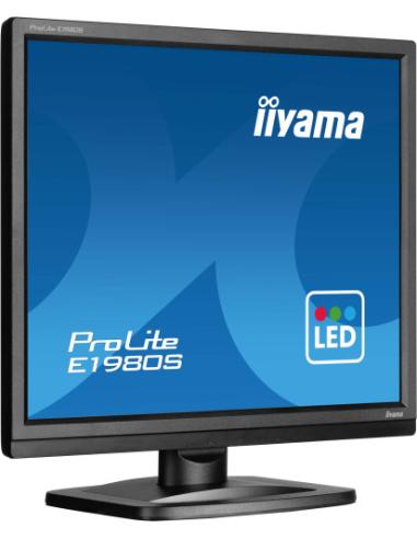 MONITOR IIYAMA 5:4, 48,3CM (19''), 1280X1024 PÍXELES, 5MS, LUMINOSIDAD: 250CD, ÁNGULO VISUAL: 170/160° (H/V), CONTRASTE: 1000:1,