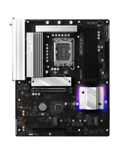 PLACA ASROCK B860 PRO RS WIFI,INTEL,1851,B860,4DDR5,256GB,1HDMI+1DP,4SATA3+2M.2,2.5GBLAN,WIFI6E+BT5.3,8USB3.2+2USB TYPE-C,ATX