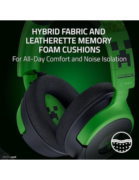 AURICULARES RAZER KRAKEN V4 X MINECRAFT EDIT. (RZ04-05180200-R3M1)