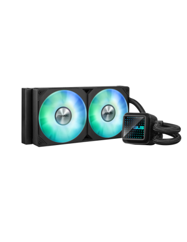 ASUS Prime LC 240 ARGB Carcasa del ordenador Sistema de refrigeración líquida todo en uno 12 cm Negro