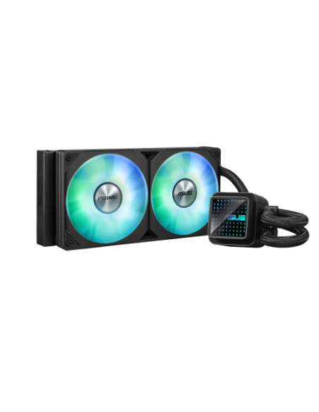 ASUS Prime LC 240 ARGB Carcasa del ordenador Sistema de refrigeración líquida todo en uno 12 cm Negro