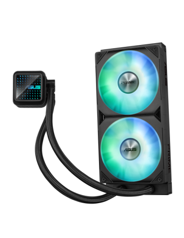 ASUS Prime LC 240 ARGB Carcasa del ordenador Sistema de refrigeración líquida todo en uno 12 cm Negro