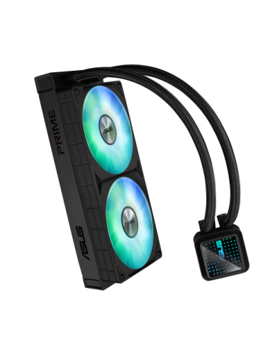ASUS Prime LC 240 ARGB Carcasa del ordenador Sistema de refrigeración líquida todo en uno 12 cm Negro