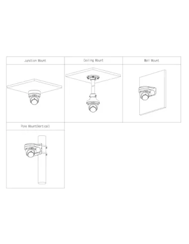 (DH-IPC-HDW3449QMP-S-IL-0280B) DAHUA CAMARA IP TURRET WIZSENSE SERIE 3 4MP CON INTELIGENCIA ARTIFICIAL PAL FULL-COLOR 2.8MM