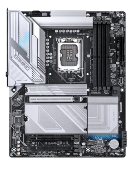 GIGABYTE B860 GAMING X WIFI6E Placa base - CPUs Intel Core Ultra, VRM de 12+1+2+1 fases, hasta 9066MHz DDR5, 1xPCIe 5.0 + 2xPCIe