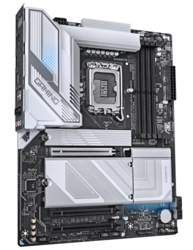 GIGABYTE B860 GAMING X WIFI6E Placa base - CPUs Intel Core Ultra, VRM de 12+1+2+1 fases, hasta 9066MHz DDR5, 1xPCIe 5.0 + 2xPCIe
