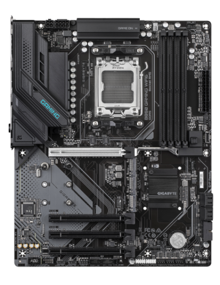 GIGABYTE B850 GAMING WIFI6 Placa Base - Procesadores AMD Ryzen Serie 9000, VRM digital de 6+2+2 fases, hasta 8200MHz DDR5 (OC), 