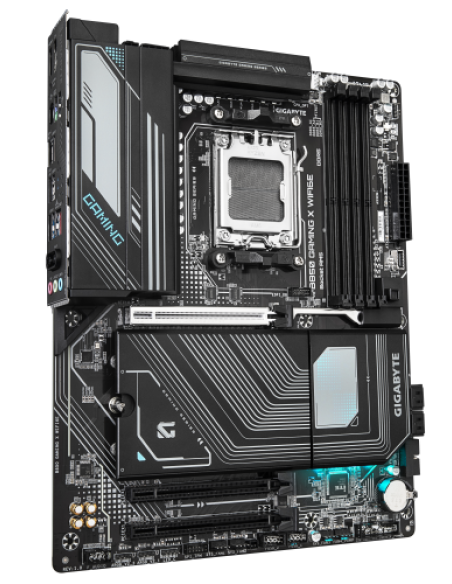 GIGABYTE B850 GAMING X WIFI6E Placa Base - Procesadores AMD Ryzen Serie 9000, VRM digital de 12+2+2 fases, hasta 8200MHz DDR5 (O