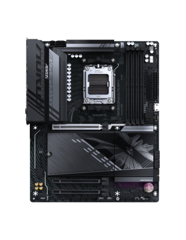 GIGABYTE B850 AORUS ELITE WIFI7 Placa Base - Procesadores AMD Ryzen Serie 9000, VRM digital de 14+2+2 fases, hasta 8200MHz DDR5 