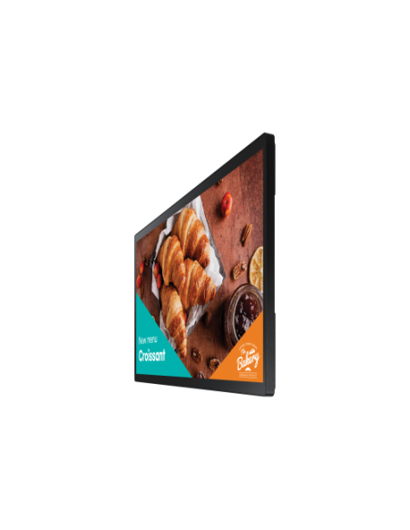 Samsung QB24C-T Pantalla plana para señalización digital 61 cm (24") LED Wifi 250 cd / m² Full HD Negro Pantalla táctil Procesad