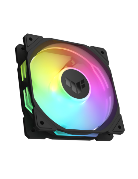 ASUS TUF Gaming TR120 ARGB Reverse Fan - Triple Pack Carcasa del ordenador Ventilador 12 cm Negro