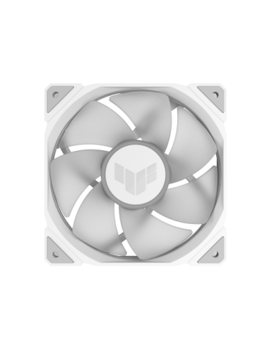 ASUS TUF GAMING TR120 ARGB REVERSE 3IN1 White Carcasa del ordenador Refrigerador de aire 12 cm Blanco
