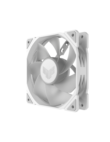 ASUS TUF GAMING TR120 ARGB REVERSE 3IN1 White Carcasa del ordenador Refrigerador de aire 12 cm Blanco