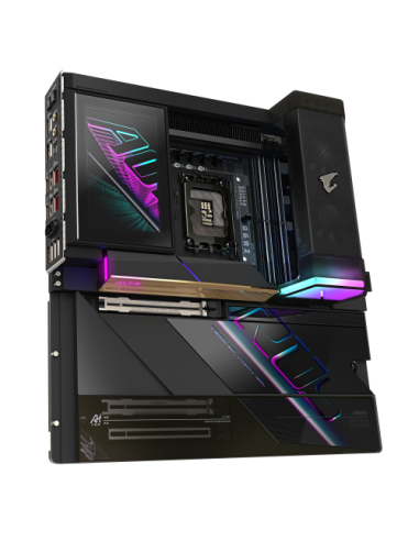 GIGABYTE Z890 AORUS XTREME AI TOP Placa Base - Compatible con CPUs Intel Core Ultra (Serie 2), VRM de 22+1+2 fases, hasta 9500MH
