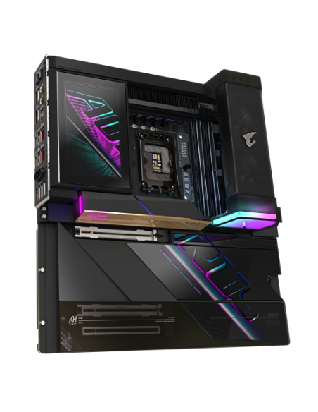 GIGABYTE Z890 AORUS XTREME AI TOP Placa Base - Compatible con CPUs Intel Core Ultra (Serie 2), VRM de 22+1+2 fases, hasta 9500MH