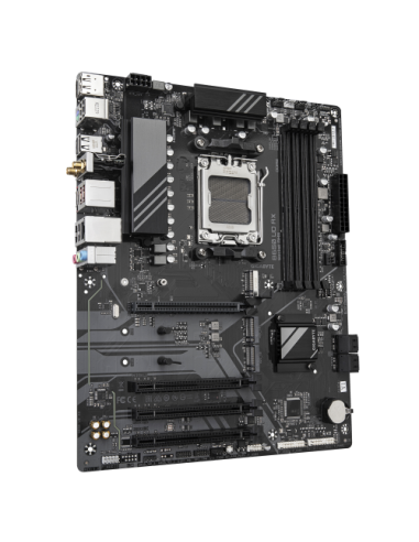 GIGABYTE B650 UD AX Placa Base - Compatible con CPUs AMD Ryzen Serie 9000, VRM de 6+2+2 fases, hasta 7600MHz DDR5 (OC), 1x PCIe 