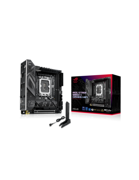 ASUS ROG STRIX B860-I GAMING WIFI Intel B860 LGA 1851 (Socket V1) mini ITX