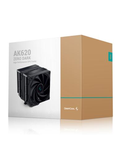 REFRIGERADOR CPU MULTIZOCALO DEEPCOOL AK620 ZERO DARK R-AK620-BKNNMT-G-1