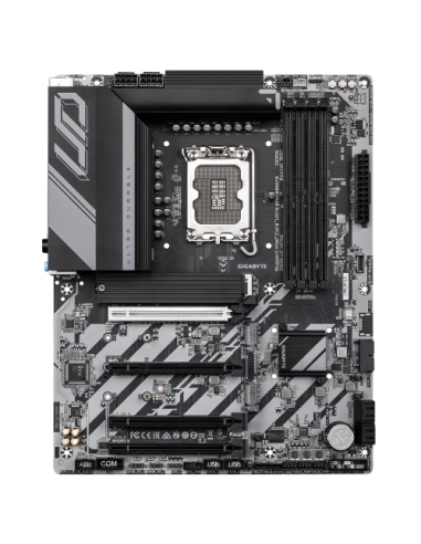 GIGABYTE Placa base Z890 UD WIFI6E - Compatible con CPUs Intel Core Ultra (Serie 2), VRM de 12+1+2 fases, hasta 8800MHz DDR5 (OC
