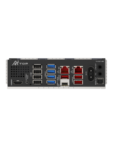PLACA GIGABYTE B850 AI TOP,AMD,AM5,B850,4DDR5,256GB,1HDMI+USB-C,4SATA3+3M.2,2X10GBELAN+WIFI7+BT5.4,7USB3.2,ATX