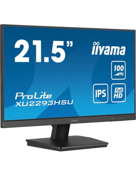 MONITOR IIYAMA 21.5", IPS, 1H 1DP, 2X 2.0, 100HZ, 300CD