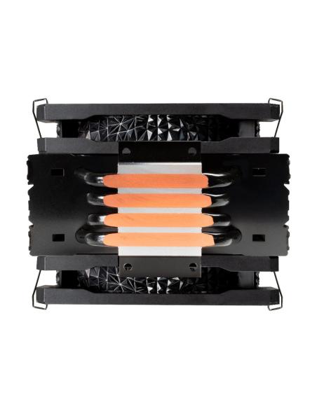 REFRIGERACION AIRE CPU SNOW IV BLACK ARGB CPU AIR COOLER FOUR HEAT PIPES ABYSM
