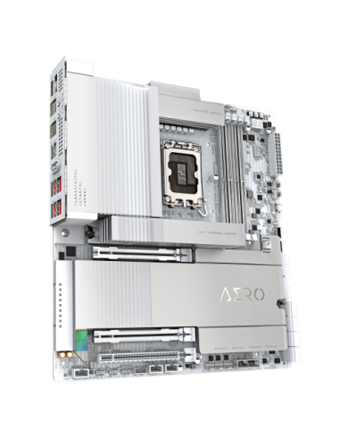 GIGABYTE Z890 AERO D Placa Base - Compatible con CPUs Intel Core Ultra (Serie 2), VRM de 16+1+2 fases, hasta 9500MHz DDR5 (OC), 