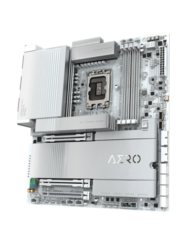 GIGABYTE Z890 AERO D Placa Base - Compatible con CPUs Intel Core Ultra (Serie 2), VRM de 16+1+2 fases, hasta 9500MHz DDR5 (OC), 