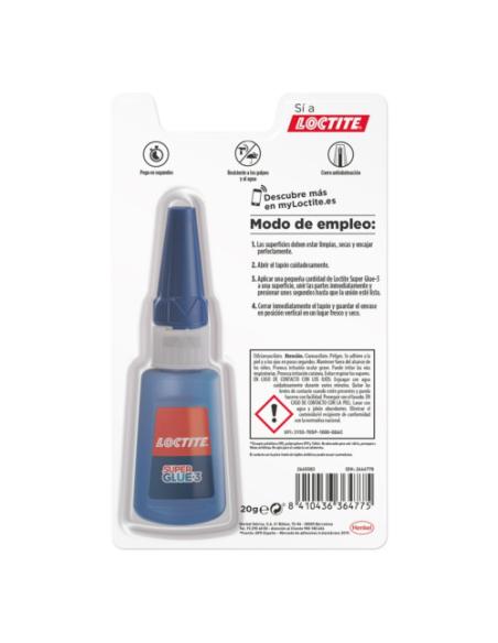 LOCTITE SUPERGLUE-3 XXL 20G LOCTITE 2646770
