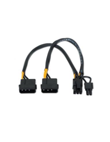 CABLE ALIMENTACION MOLEX ADAPTADOR ATX 12v 2 X 4 PIN M / 6+2 PIN M PARA PCI-EXPRESS