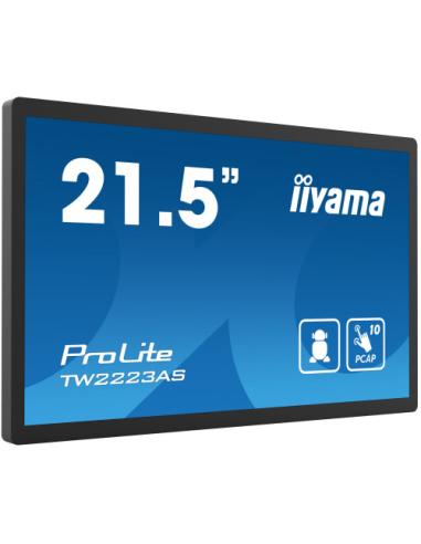 IIYAMA 21,5" PANEL-PC ANDROID 12, SOC RK3399 4GB, 32GB, PCAP BEZEL FREE 10-PTOUCH, 1920X1080, VA PANEL, SPEAKERS, WIFI, BT5.2, M