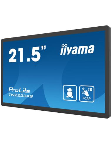 IIYAMA 21,5" PANEL-PC ANDROID 12, SOC RK3399 4GB, 32GB, PCAP BEZEL FREE 10-PTOUCH, 1920X1080, VA PANEL, SPEAKERS, WIFI, BT5.2, M