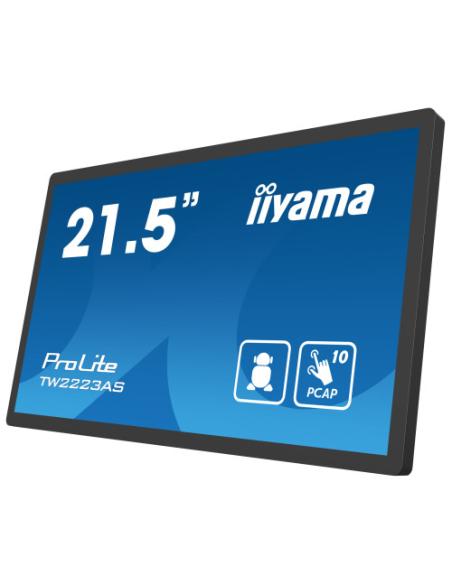 IIYAMA 21,5" PANEL-PC ANDROID 12, SOC RK3399 4GB, 32GB, PCAP BEZEL FREE 10-PTOUCH, 1920X1080, VA PANEL, SPEAKERS, WIFI, BT5.2, M