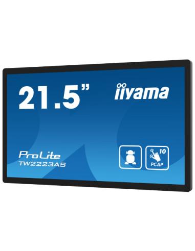 IIYAMA 21,5" PANEL-PC ANDROID 12, SOC RK3399 4GB, 32GB, PCAP BEZEL FREE 10-PTOUCH, 1920X1080, VA PANEL, SPEAKERS, WIFI, BT5.2, M
