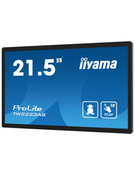 IIYAMA 21,5" PANEL-PC ANDROID 12, SOC RK3399 4GB, 32GB, PCAP BEZEL FREE 10-PTOUCH, 1920X1080, VA PANEL, SPEAKERS, WIFI, BT5.2, M