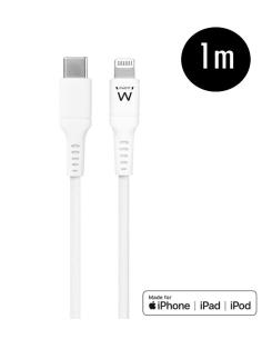 CABLE EWENT PARA APPLE USB C - LIGHTNING M-M / 1 METRO / EW9915