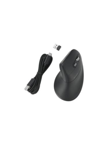 Kensington Pro Fit Ergo MY630 EQ ratón Oficina mano derecha RF Wireless + Bluetooth + USB Type-A 2400 DPI